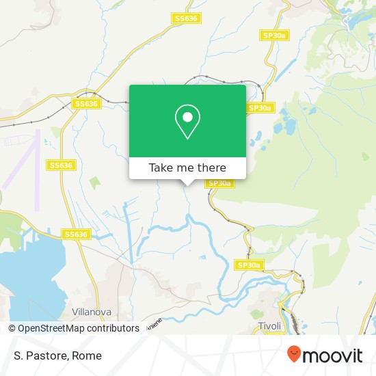 S. Pastore map