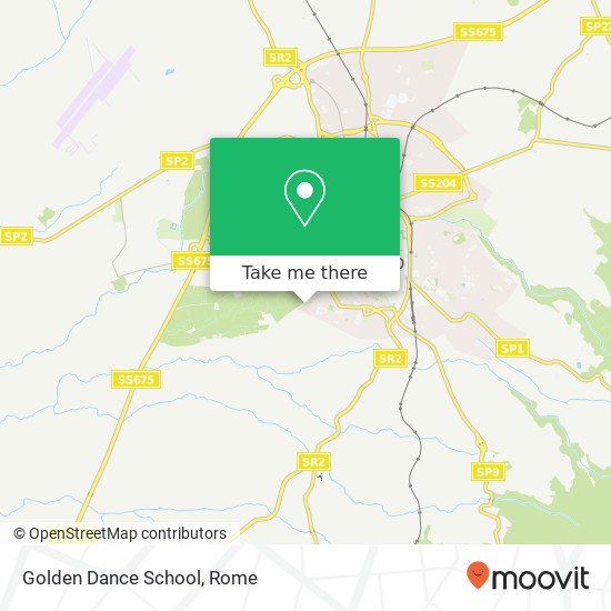 Golden Dance School map