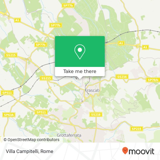 Villa Campitelli map