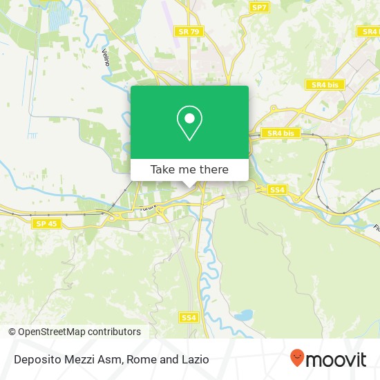 Deposito Mezzi Asm map
