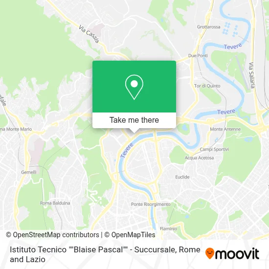 Blaise Pascal Technical Institute - Branch map