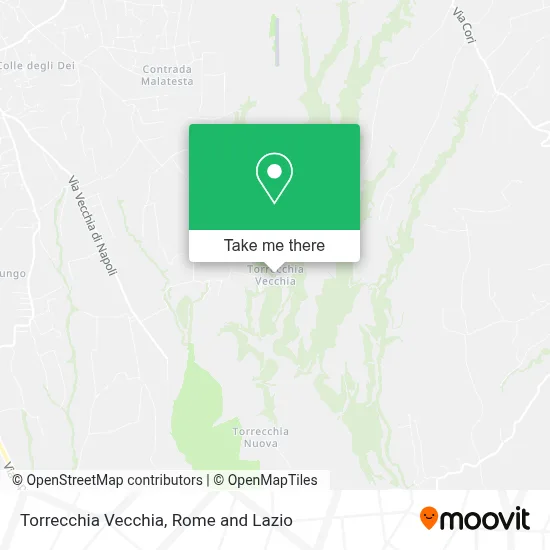Torrecchia Vecchia map