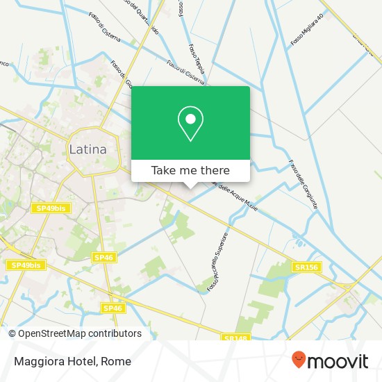 Maggiora Hotel map