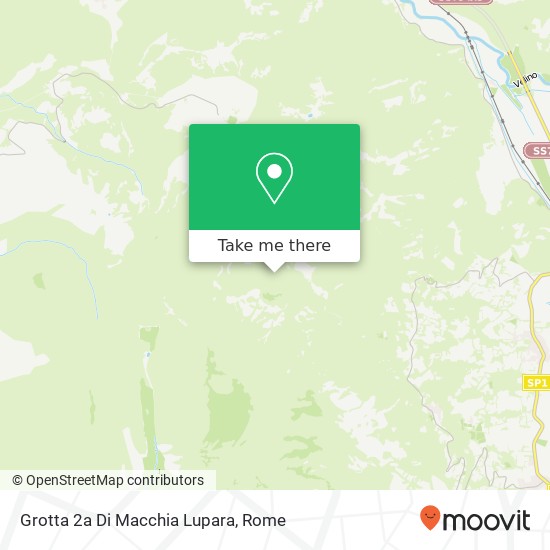 Grotta 2a Di Macchia Lupara map