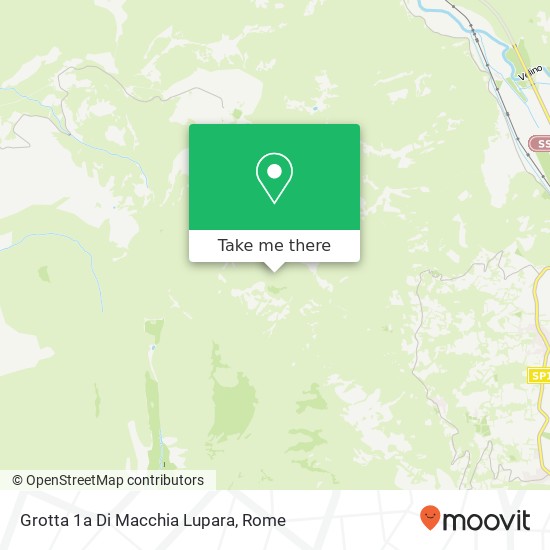 Grotta 1a Di Macchia Lupara map