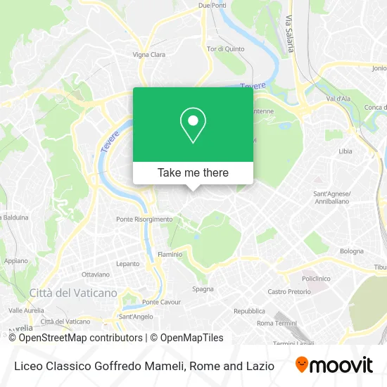 Liceo Classico Goffredo Mameli map