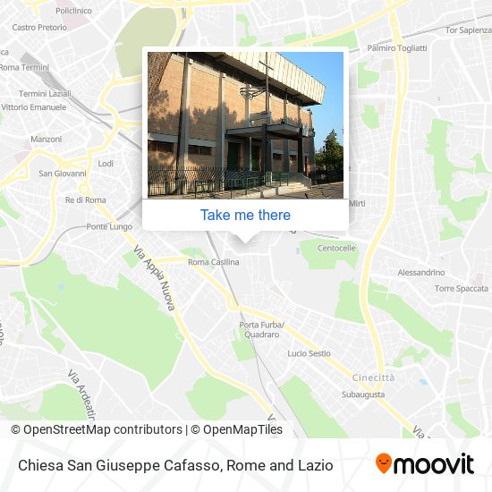 Chiesa San Giuseppe Cafasso map