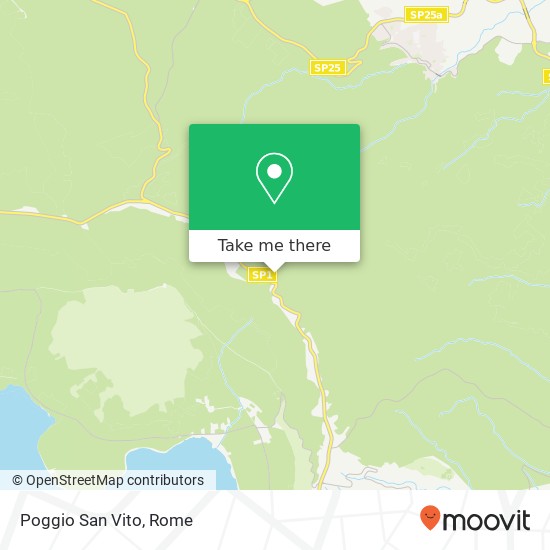 Poggio San Vito map