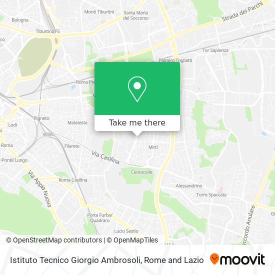 Istituto Tecnico Giorgio Ambrosoli map