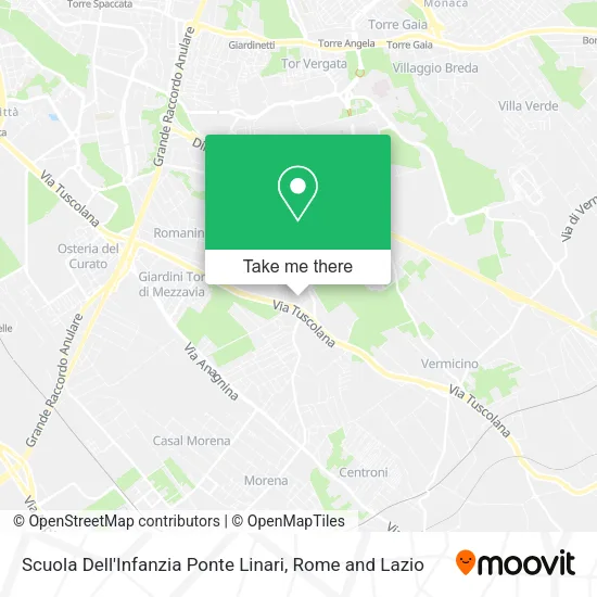 Scuola Dell'Infanzia Ponte Linari map