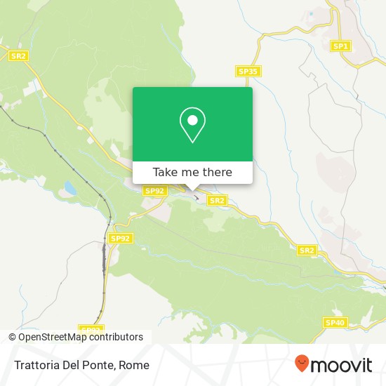 Trattoria Del Ponte map