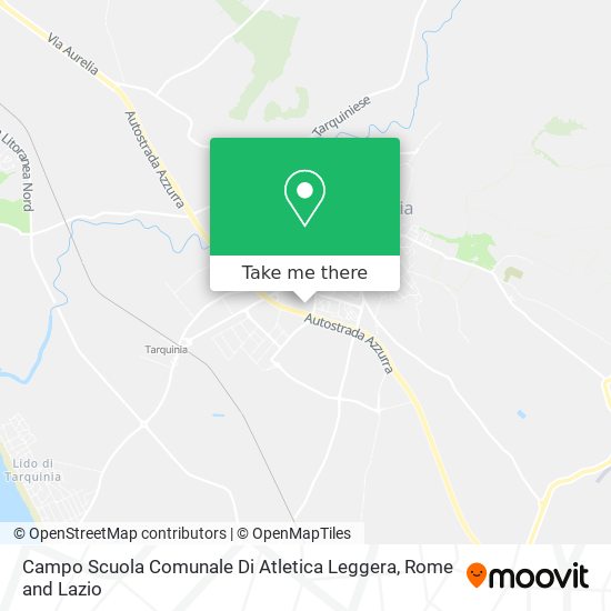 Campo Scuola Comunale Di Atletica Leggera map