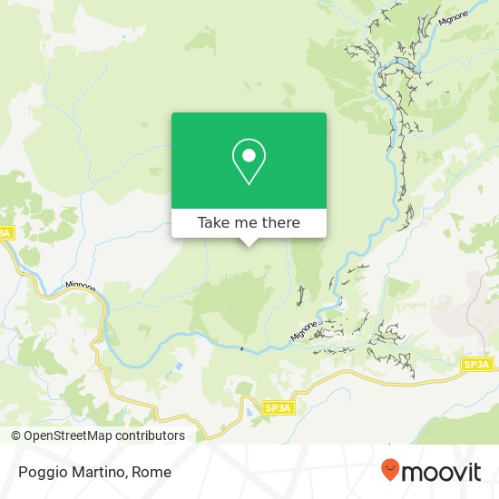 Poggio Martino map