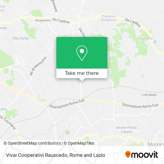 Vivai Cooperativi Rauscedo map