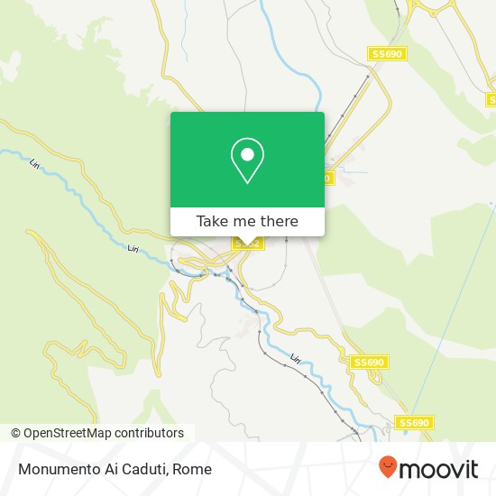 Monumento Ai Caduti map