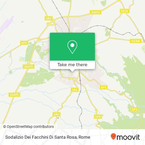 Sodalizio Dei Facchini Di Santa Rosa map