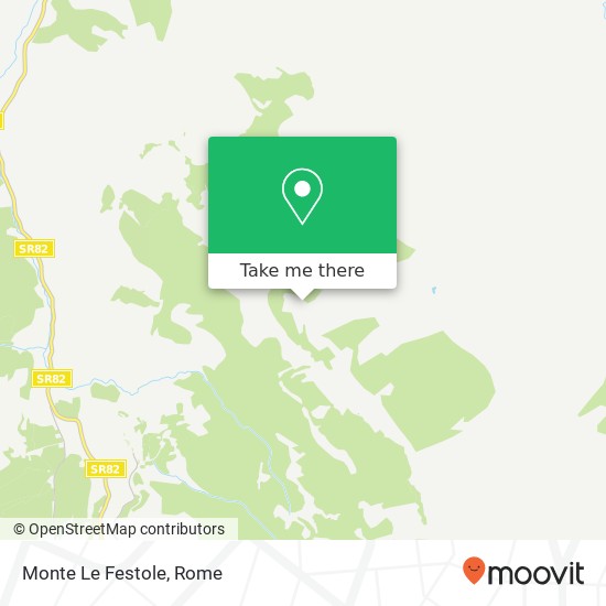 Monte Le Festole map