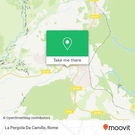 La Pergola Da Camillo map