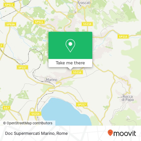 Doc Supermercati Marino map