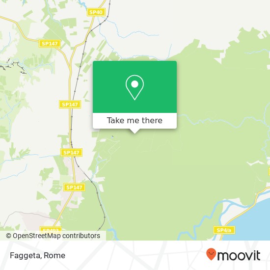 Faggeta map