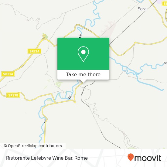 Ristorante Lefebvre Wine Bar map