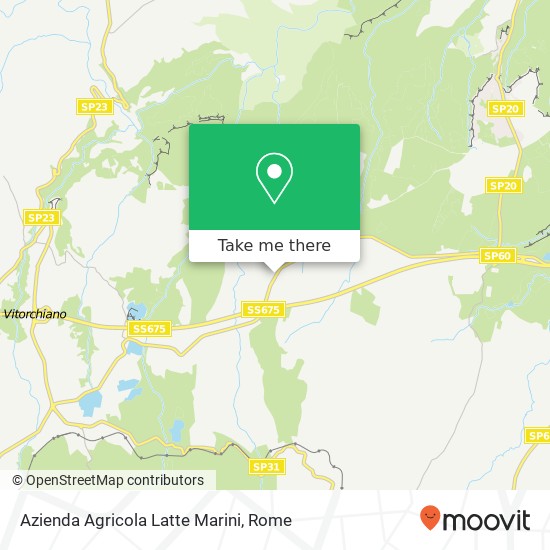 Azienda Agricola Latte Marini map