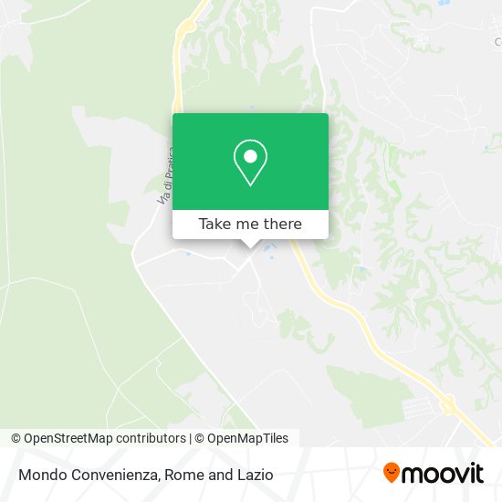 Mondo Convenienza map