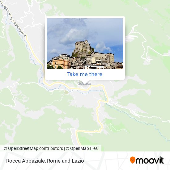 Rocca Abbaziale map