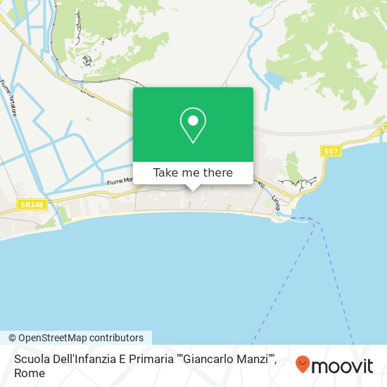 Scuola Dell'Infanzia E Primaria ""Giancarlo Manzi"" map