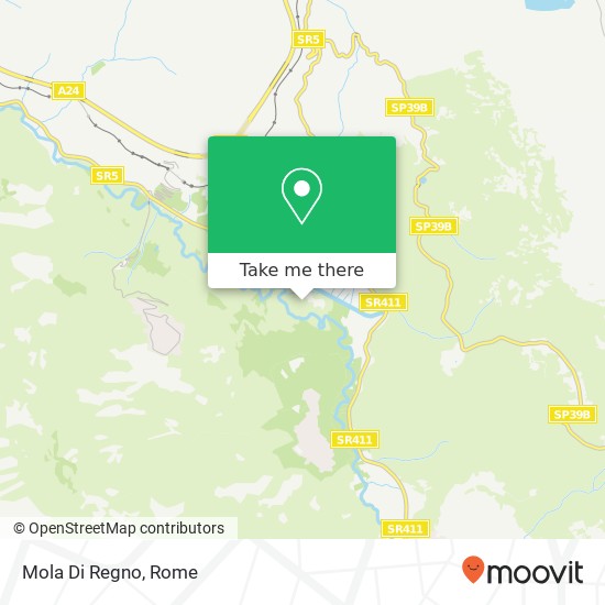 Mola Di Regno map