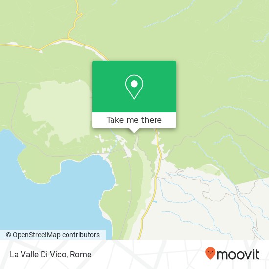 La Valle Di Vico map