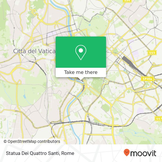 Statua Dei Quattro Santi map