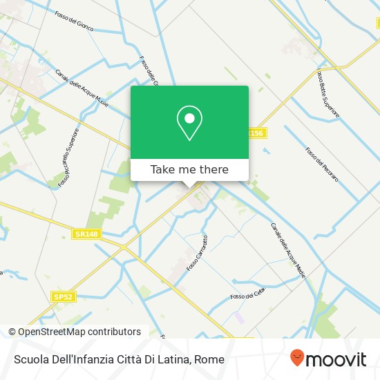 Scuola Dell'Infanzia Città Di Latina map