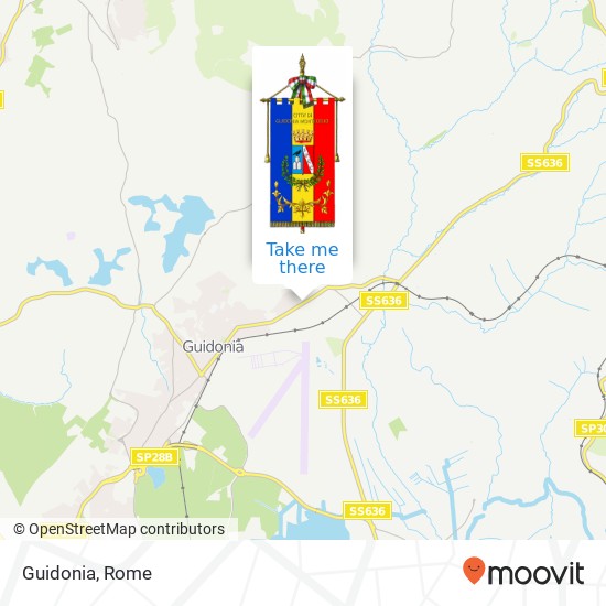 Guidonia map
