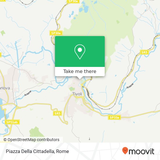 Piazza Della Cittadella map