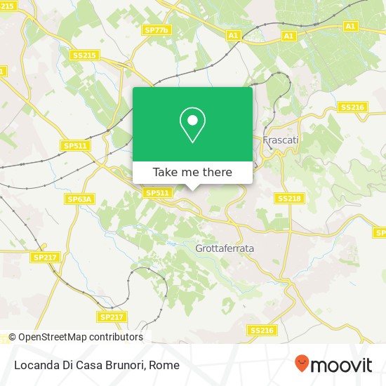 Locanda Di Casa Brunori map