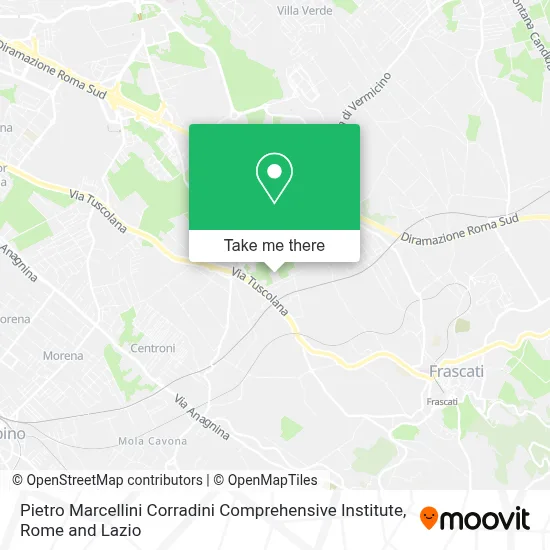 Pietro Marcellini Corradini Comprehensive Institute map