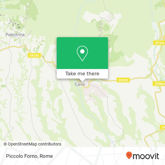 Piccolo Forno map