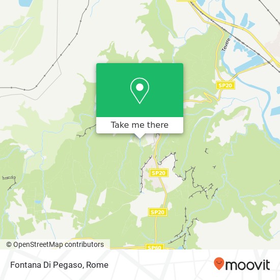 Fontana Di Pegaso map