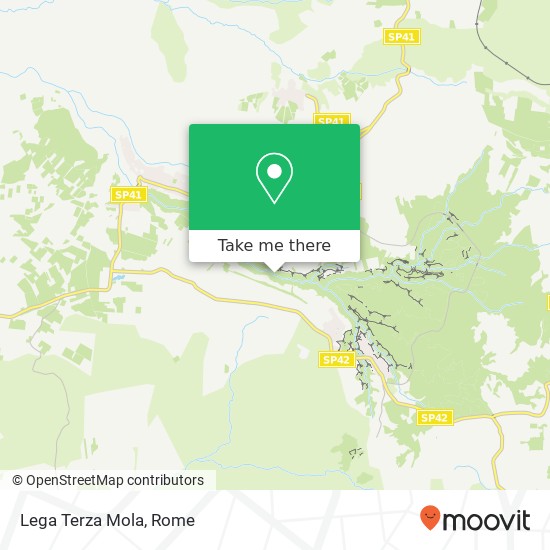 Lega Terza Mola map