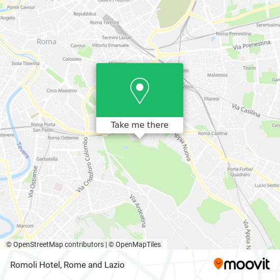 Romoli Hotel map