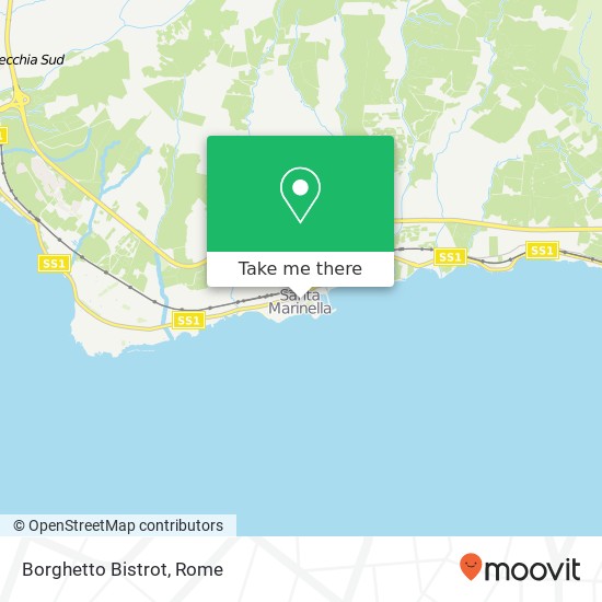 Borghetto Bistrot map