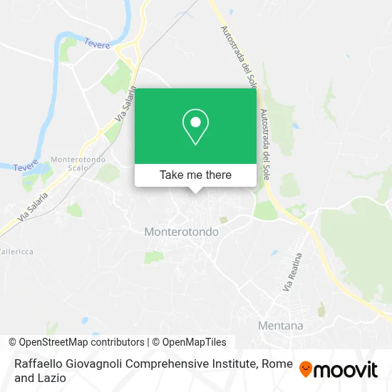 Raffaello Giovagnoli Comprehensive Institute map
