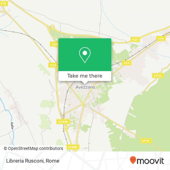 Libreria Rusconi map