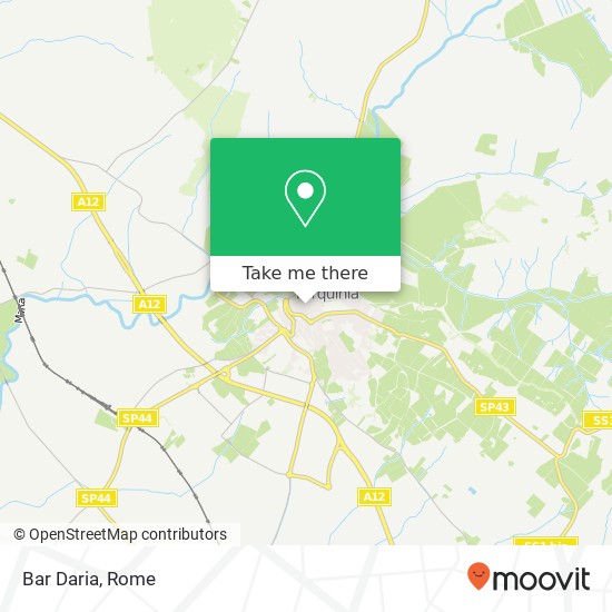 Bar Daria map