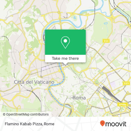 Flamino Kabab Pizza map