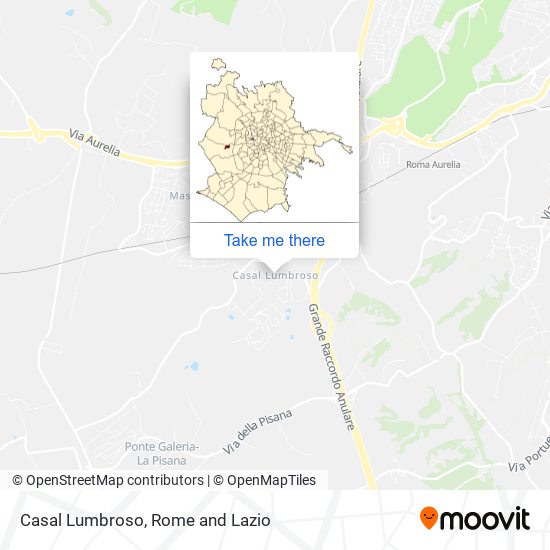 Casal Lumbroso map