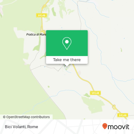 Bici Volanti map