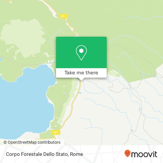 Corpo Forestale Dello Stato map