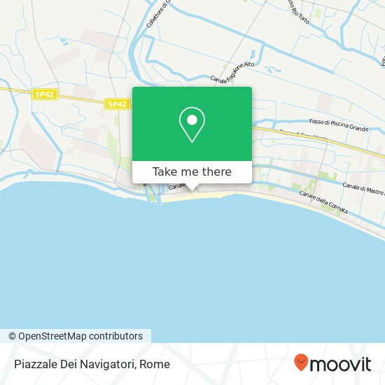 Piazzale Dei Navigatori map